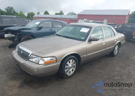 2004 Mercury Grand Marquis Ls из США, поврежденный, VIN 2MEFM75W14X675043